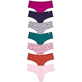 Victoria's Secret Women's No Show Thong Underwear, Panties for Women, Multi Pack (XS-XXL)