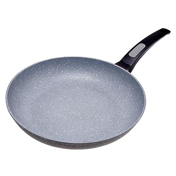 Steinbach Pfanne Rupero | Ø 28 cm | Induktion | Leichtguss | backofengeeignet bis 150 °C | marmoriert | Bratpfanne | Universa