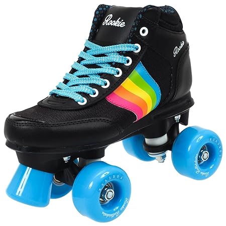 Rookie Forever Rainbow V2 Rollschuhe mit 4 Rollen, Unisex, für Kinder