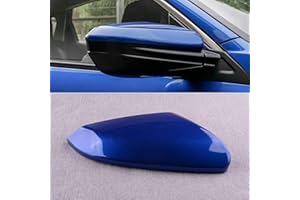 Blue Right Mirror Cap Cover For Honda Civic 2016 2017 2018 2019 2020 2021 Rearview Mirror Cap Replacement (Blue Right Side)