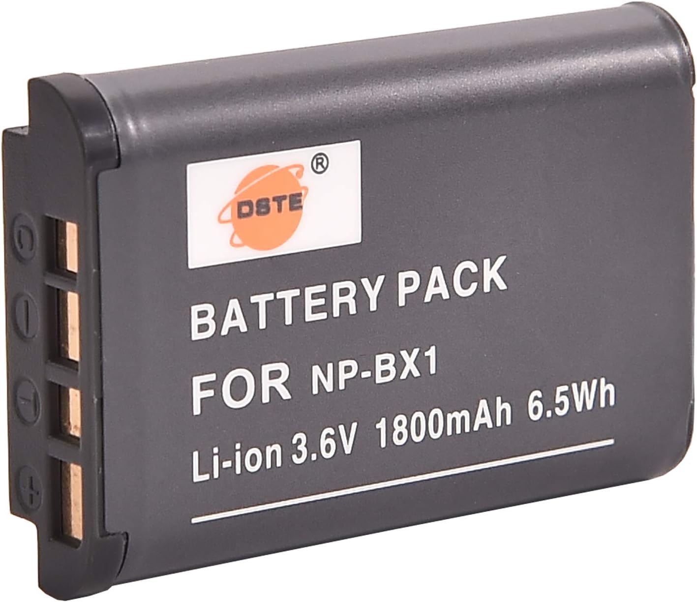 DSTE 2x NP-BX1 Replacement Battery + Dual USB Charger with LCD Display Compatible for NP-BX1/M8 and Sony ZV1 ZV-1 ZV-1F HDR-CX240E DSC-RX10 II DSC-RX1B DSC-RX1R DSC-RX1R/B DSC-RX100 II Camera - Image 4