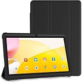 Tablet 7 Inch Android OS with Case,32GB+512GB Expand,IPS Screen Black | 3500mAh,Quad-Core,WiFi,GMS,Dual Camera, Type C Tablet PC