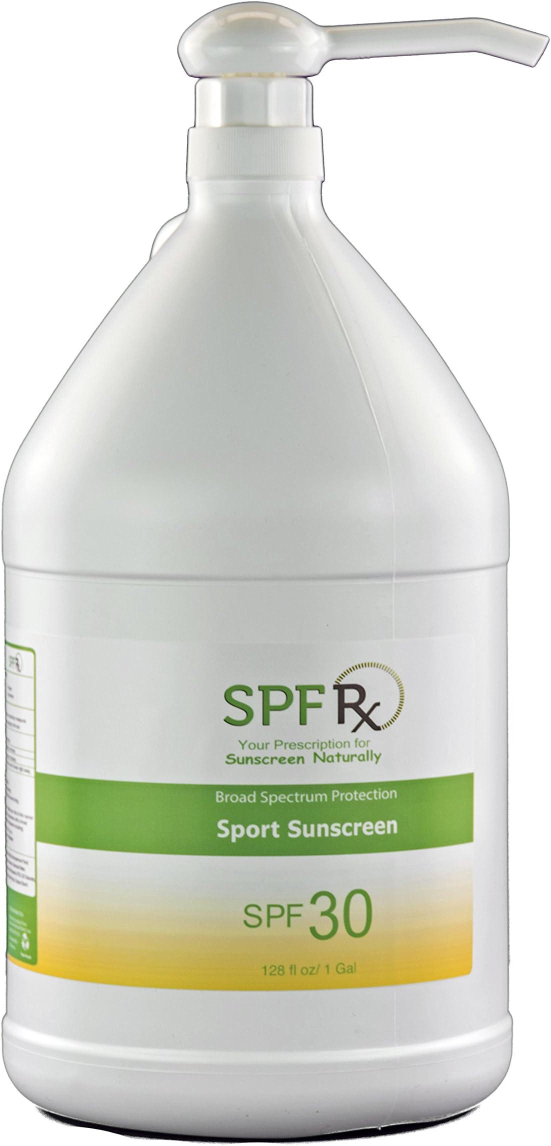 Broad Spectrum Protection Sport Sunscreen SPF 30 – Best For Golfing, Snowboarding, Gardening, Surfing - Sport Sunblock Decreases the risk Skin Cancer, Aging & Sunburn – Bulk for Face & Body (1 Gallon)