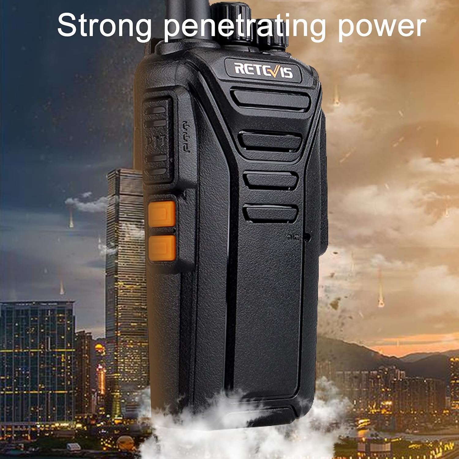Retevis RT27 Walkie Talkies for Adults,Rugged 2 Way Radio Rechargeable,VOX Hands Free Emergency Alert Heavy Duty,Portable FRS Two-way Radios,for Healthcare,Education,Government(5 Pack)