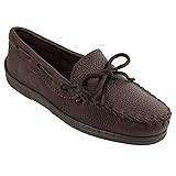 Minnetonka Women's Moosehide Classic Moccasins 9.5