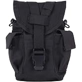 Rothco MOLLE II Canteen &amp; Utility Pouch, 1-Quart Compatible | Canteen Not Included, Molle-Compatible, Dual Utility Pockets, Ideal for Hiking, Camping &amp; Outdoor Adventures