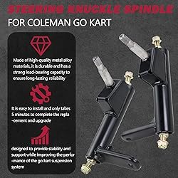 Left&Right Spindle Steering Knuckle for coleman