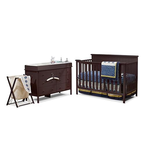 Sorelle Furniture Berkley Elite 3-Piece Nursery Set with 4-in-1