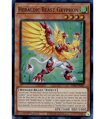 Amazon.com: YU-GI-OH! - Heraldic Beast Leo (CBLZ-EN017) - Cosmo