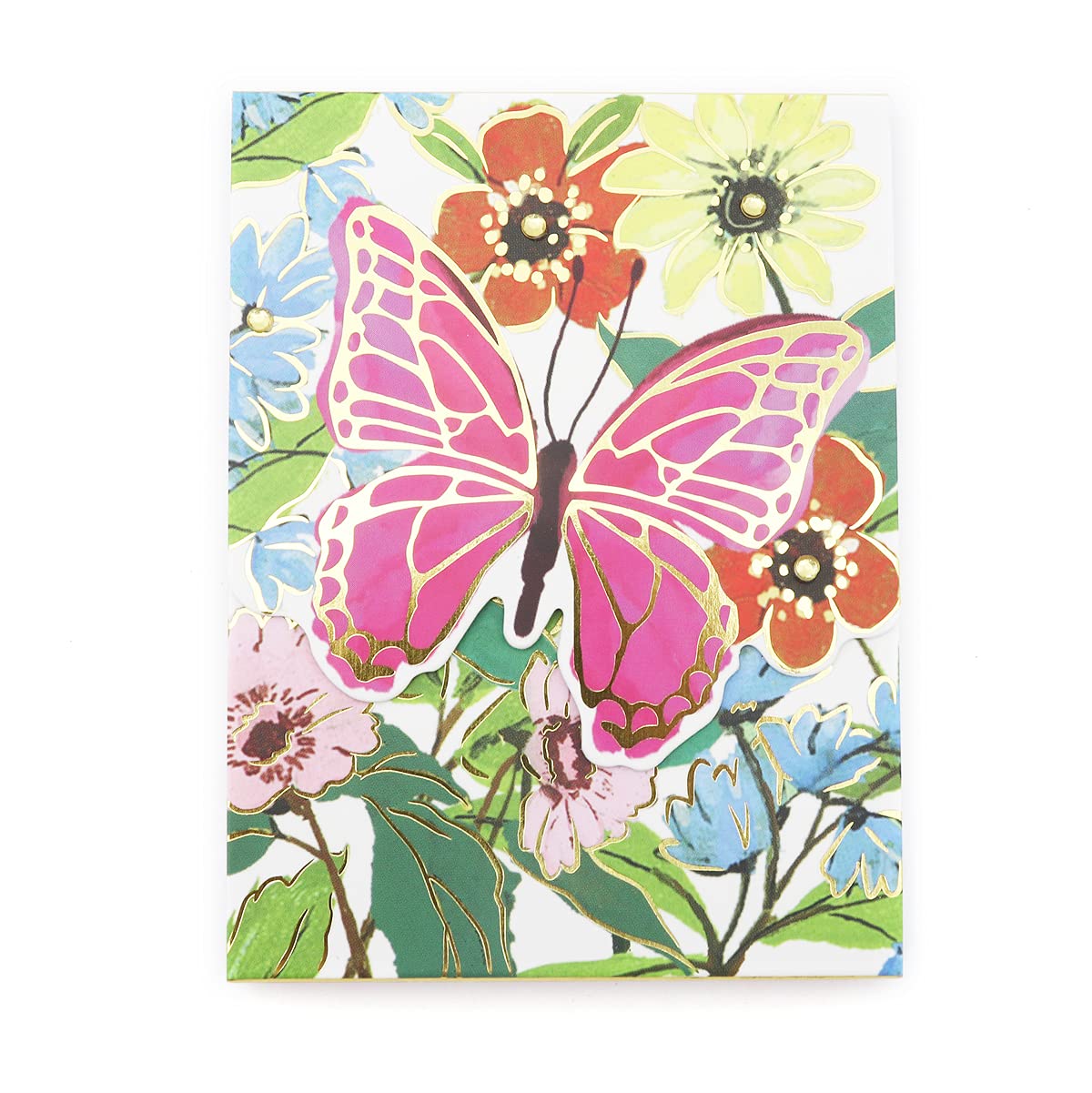Punch Studio Full Bloom Butterfly Pocket Notepad