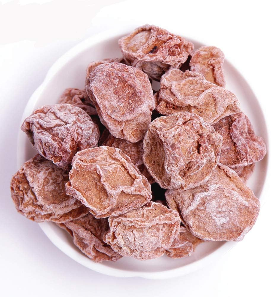 HELENOU666 Preserved Fruit Dried Plum Salty and Sour li Hing Mui 话梅