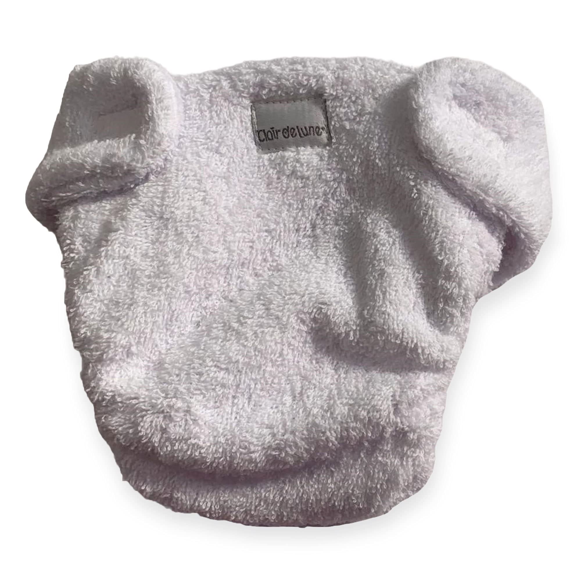 Clair de Lune Reusable Cotton Terry Nappy Set with 2 Liners