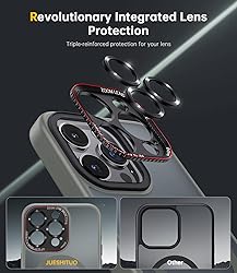 JUESHITUO for iPhone 16 Pro Max Case with 1X Screen