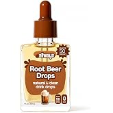 Allways Drops Root Beer Water Enhancer | Sugar Free | 50 Servings | Natural Flavors &bull; Monk Fruit Sweetened &bull; Dye Free &bull; No Artificial Sweeteners &bull; Zero Calories &bull; Gluten Free &bull; Glass Bottle