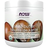 NOW Solutions, Certified Organic Shea Butter, Moisturizer For Rough And Dry Skin, 207mL