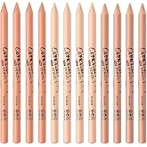 12 Pcs Wonder Concealer Pencil，3 Colors Face Concealer Pencil，Evens Out Skin Tone，Can Perfection Conceal Blemish，Dark Circle，Aging Spot，Acne，etc