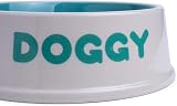Petface Doggy Ceramic Bowl 18 cm Cream Aqua Brand Petface view 2