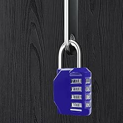 BTSYBTS 2 Pack Combination Lock 4 Digit, Resettable