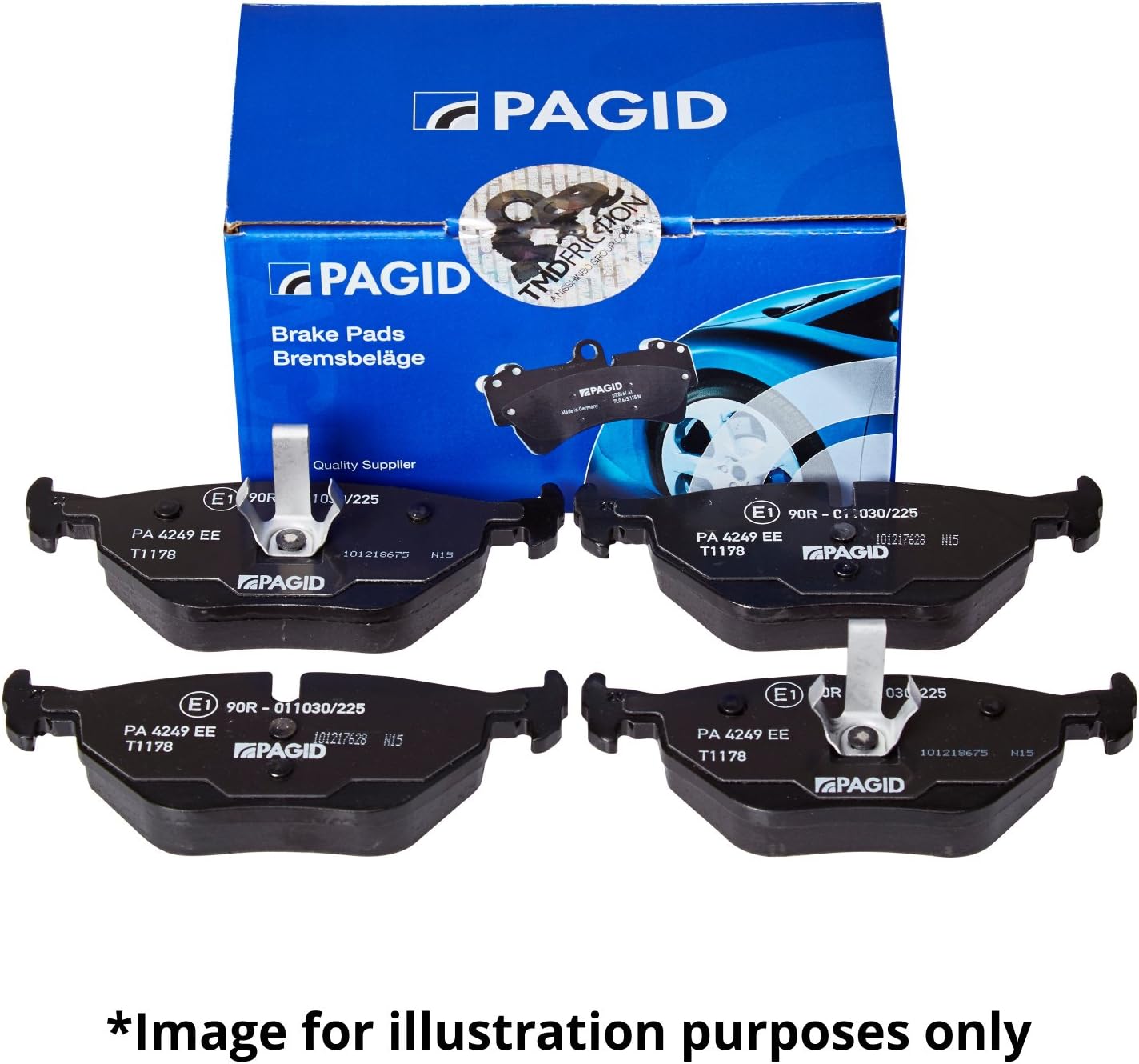 Pagid T1696 Brake Pad Set, Disc Brake Amazon.co.uk Car & Motorbike