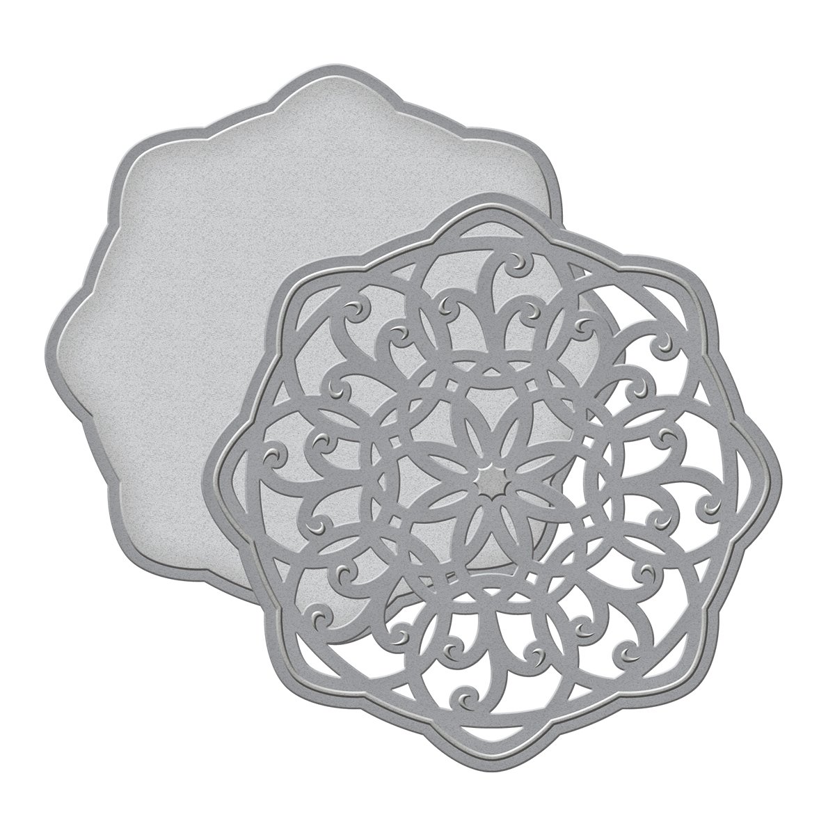 D-Lites Spellbinder Paper Arts Medallion Five Die Template