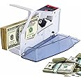 YMJOINMX Portable Money Counter Machine Mini Bill Counter Cash Machine Counter Bills Counting Machine Portable Currency Counter Machine