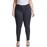 Royalty for Me Womens Royalty for Me Women's Plus Size Essential High Rise Skinny Jeans