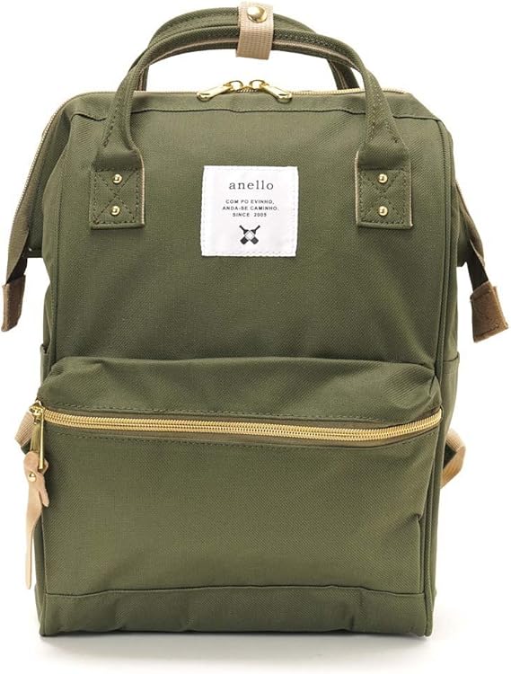 Amazon Co Jp Anello アネロ 口金ディパック Mini ミニ リュックサック Atb0197b Kh Khaki レディース マザーズリュック マザーズバッグ 大人 正規品 服 ファッション小物