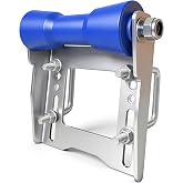 JFATXTT 8 Inch Trailer Keel Roller with Bracket and U-Bolts | Galvanized Steel,Keel Roller Kit Assembly for Easy Loading and Launching