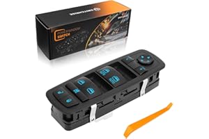 SWITCHRISE 1 AUTO Power Window Switch for Dodge Durango 16-19 Window Control Switch for Jeep Grand Cherokee 16-19 W/Tool 6828