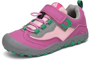 Mishansha Toddler Hiking Boots Kids Shoes Outdoor Girls Boys Sneakers Trekking for Camping Climbing Trail Running