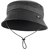 M-Tac Tactical Sun Hat for Men Military Bucket Hat with MOLLE, Short Brim, UV Protection, Adjustable Cord Ripstop Summer Hat