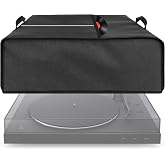 Kingshion Turntable Dust Cover, Record Player Protective Case, Dust and Scratch Proof, Compatible with SL-Q300/SL-B250 /SL-B260/SL-BD20/SL-BD27/SL-BD35/SLD-20/SL-PC11/SL1200/SL1210 Pioneer PLX 1000