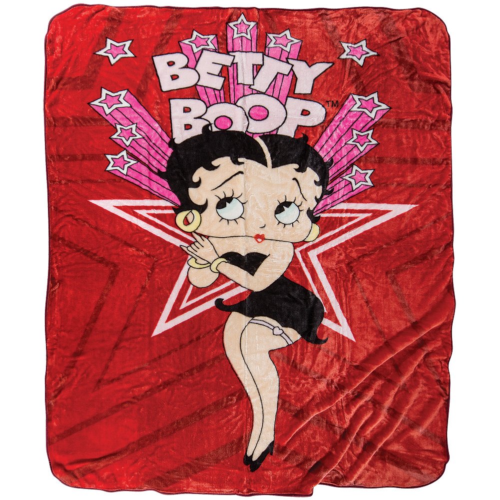 Betty Boop Celebrity Blanket Medium Weight - Queen Size