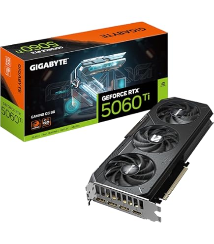 Amazon.com: Gainward RTX 5060 TI Ghost, 8GB GDDR7 Graphics