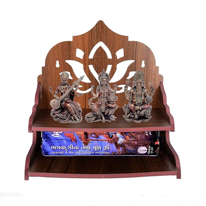 Buy Unison Wooden Home Temple/Home mandir/god Stand for Home/Pooja