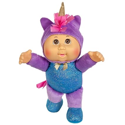 unicorn cabbage patch doll 3 pack