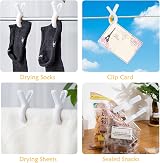 QOPAHI Beach Towel Clips 6 Pack Large Sunbed Clips Non-Slip with Bag view 5
