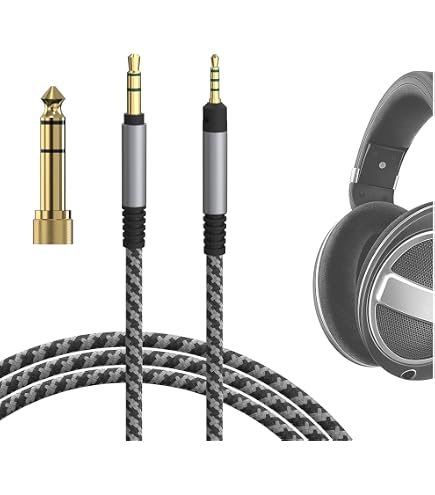 Amazon.com: GEEKRIA 4.4mm Balanced Cable for Sennheiser HD620S