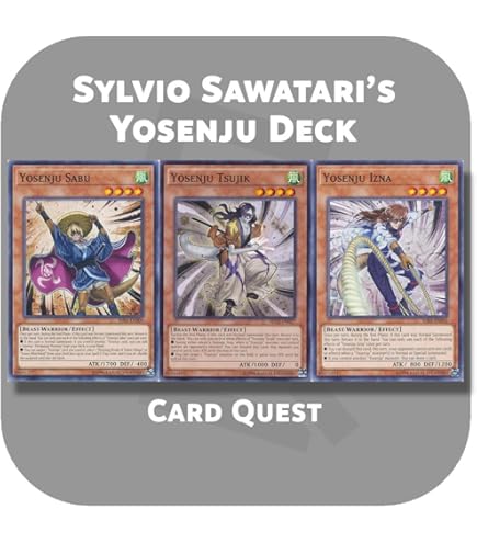 Complete Custom Deck for Yu-Gi-Oh! ARC-V - Sylvio Sawatari's Yosenju Deck :  Toys & Games