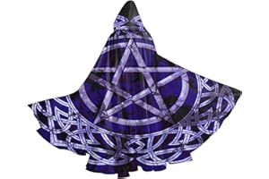 YETTA YANG Halloween Hooded Robe Cloak for Adult Men Women Christmas Hoodies Cape Cosplay Cosplay Costumes