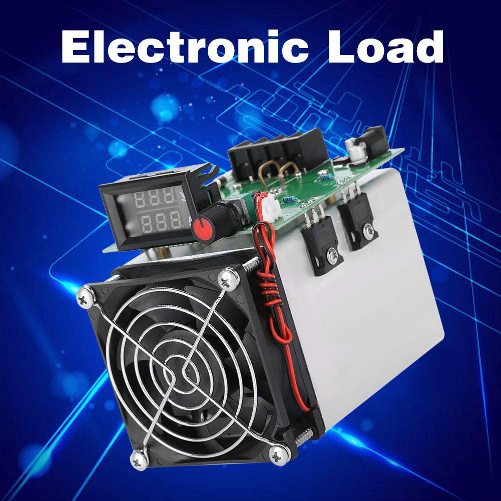 Oumefar Electronic Load Module 12V 250W 0-20A Load Battery Tester ...
