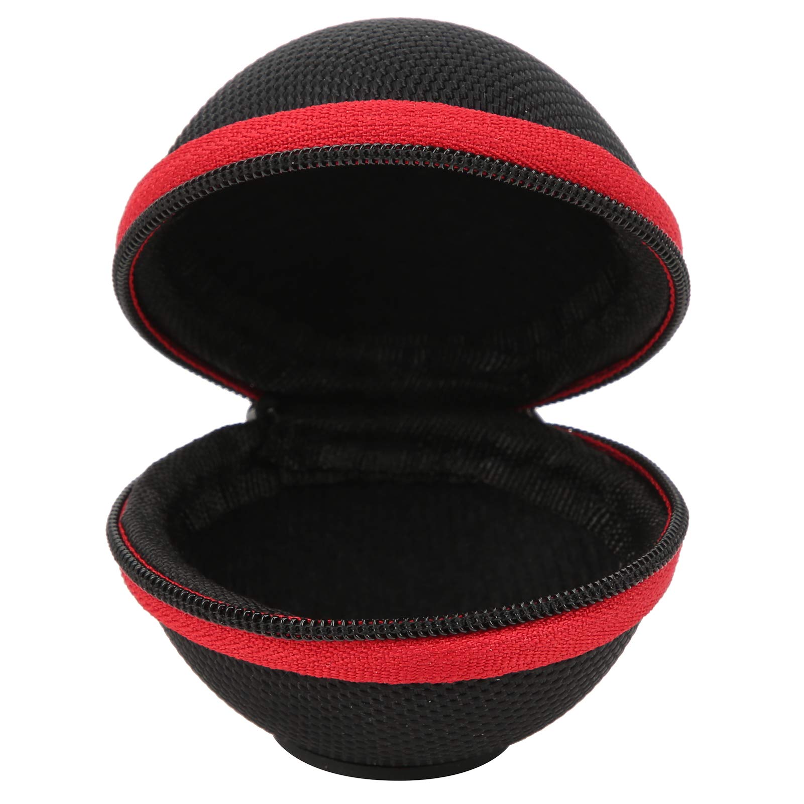 Cue Ball Case, Billiards Holder with Aluminium Alloy Buckle EVA Lined 57.2mm 2.3in Portable Clip On for Pool Cue Stick Storage Training Accessory