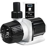 Orlushy DC-4000 Silent Swirl Controllable DC aquarium Pump 25W 1050GPH-marine wavemaker return pump with sine wave Controller for salt/Freshwater coral reef fish tank sump Circulation