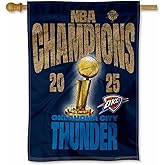 WinCraft Oklahoma City Thunder 2025 Champions House Banner Flag
