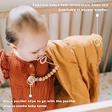 Moonkie Muslin Swaddle Blanket 47x47 Inches 4 Pack Light Sea Green Beige view 2