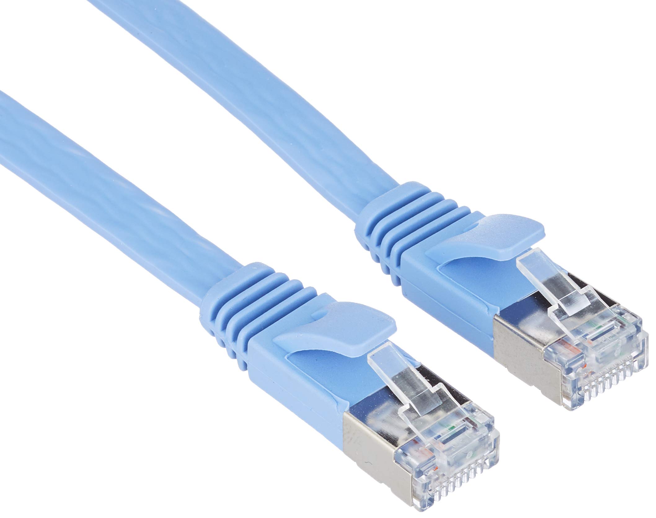 Pro Signal PSG91145 Flat Cat6a STP Ethernet Patch Lead, 5 m, Blue