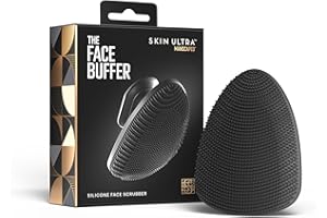 MANSCAPED® The Face Buffer - Men's Silicone Face Scrubber for Nourishing, Deep Cleaning & Exfoliating Your Skin, No-Slip Suct