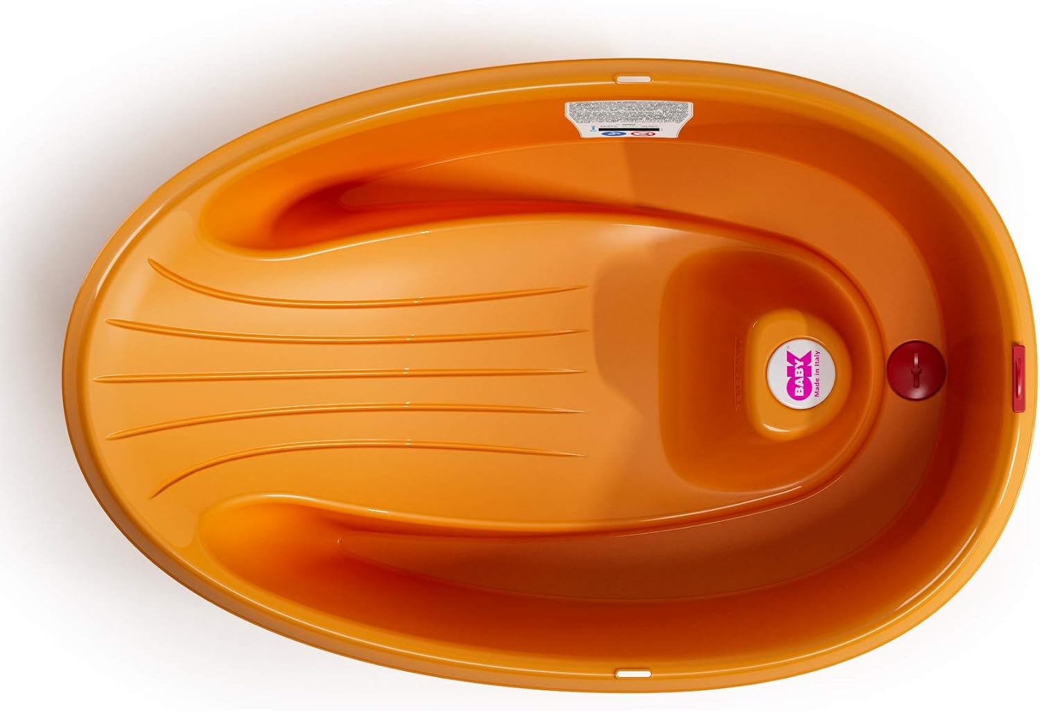 OKBABY Onda Baby Compact Bath for Baby 0-12 Months - Yellow, 1 Unità (Confezione da 1) - Image 5