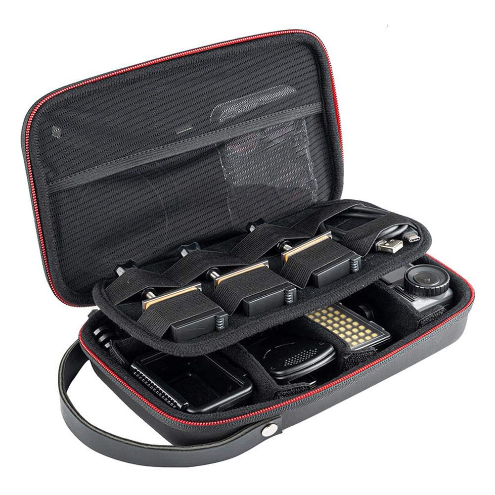 VBESTLIFE Action Camera Storage Bag, Multifunction Waterproof Action Camera Storage Hard Case Box for Gopro hero8