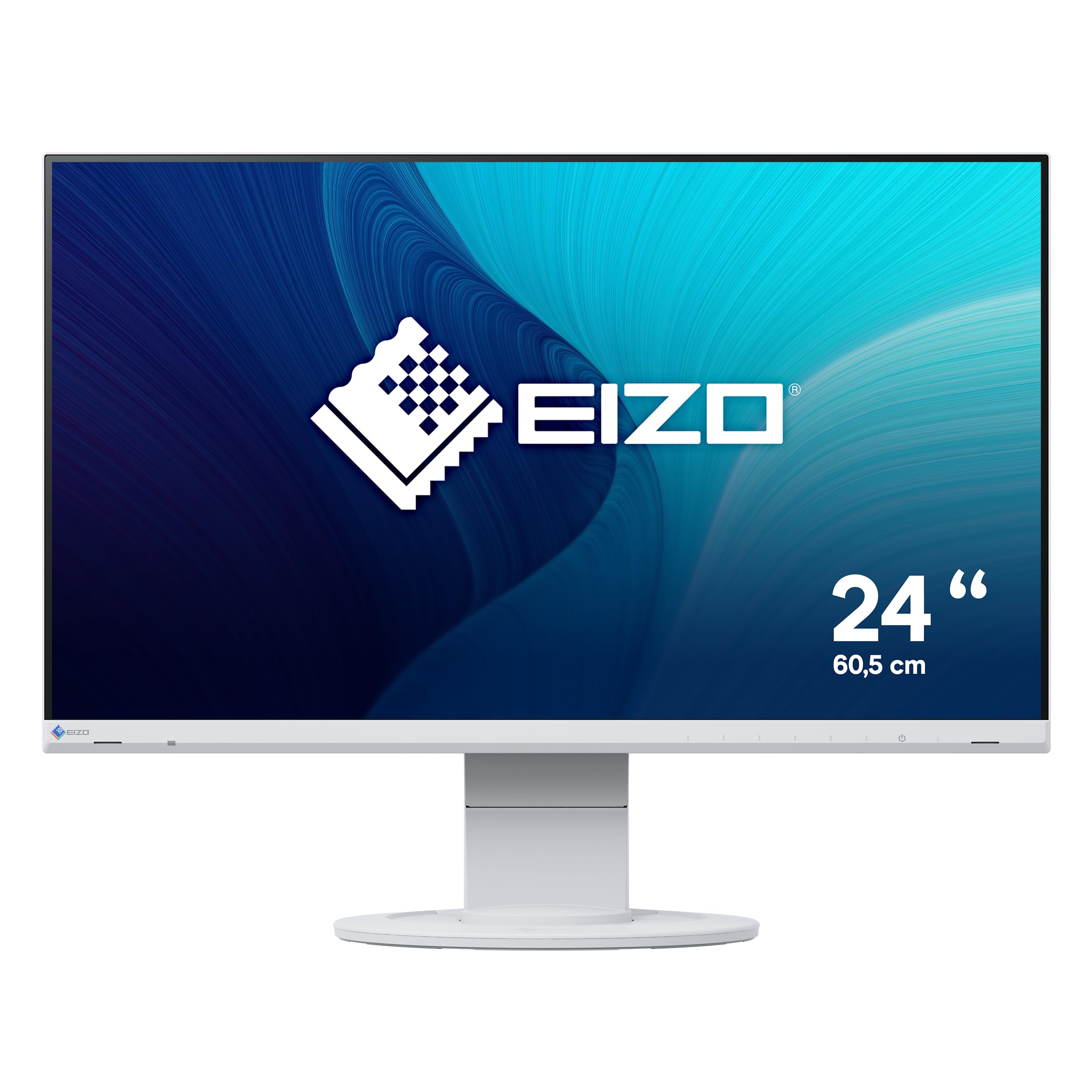 EIZO FlexScan EV2460-BK LED IPS display 60.5 cm (23.8") 1920 x 1080 pixels Full 5MS HD WHITE